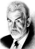 Portrait de Sean Connery 