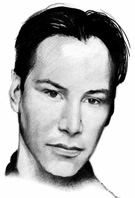 Portrait de Keanu Reeves 